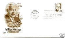 2933 Milton Hershey  Artcraft  FDC