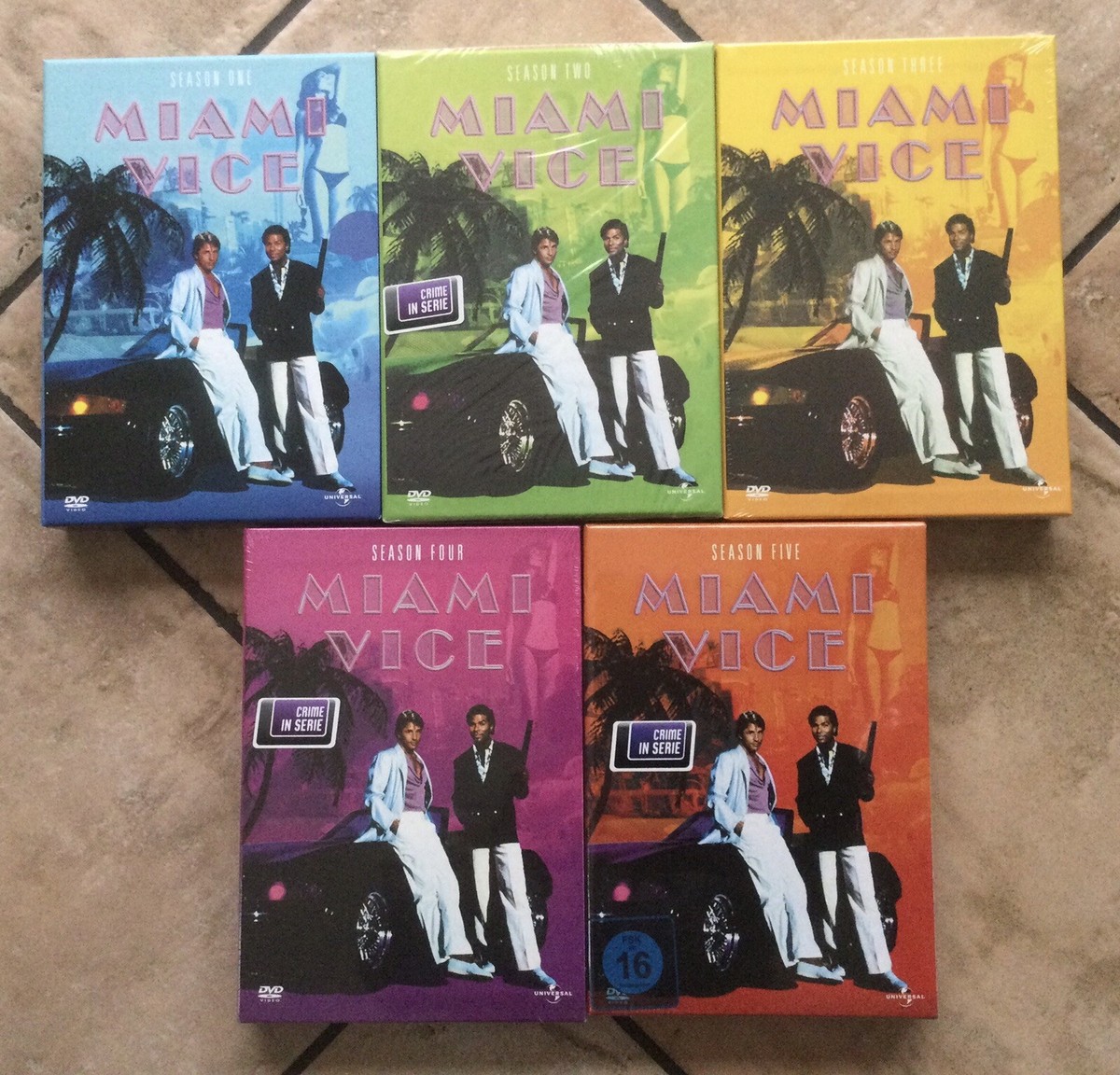 (未使用･未開封品)Miami Vice: Season Five [DVD] Miami Vice The Complete 5th Season 5 DVD Don Johnson NEVER TRUST