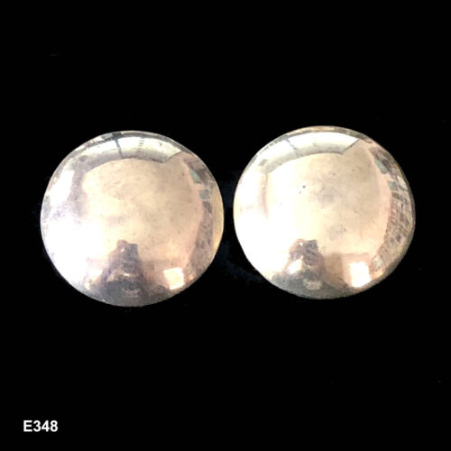 Vintage 925 Sterling Silver Clip-on Earrings , mark '925' or 'STERLING' - Picture 1 of 10
