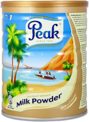 Peak Instant Vollmilchpulver 900g sofort löslich | Fettgehalt 28% | Milk Powder