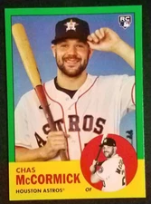 2022 Topps Archives #15 Chas McCormick 1963 Rookie Green /125 Astros NM-MINT++