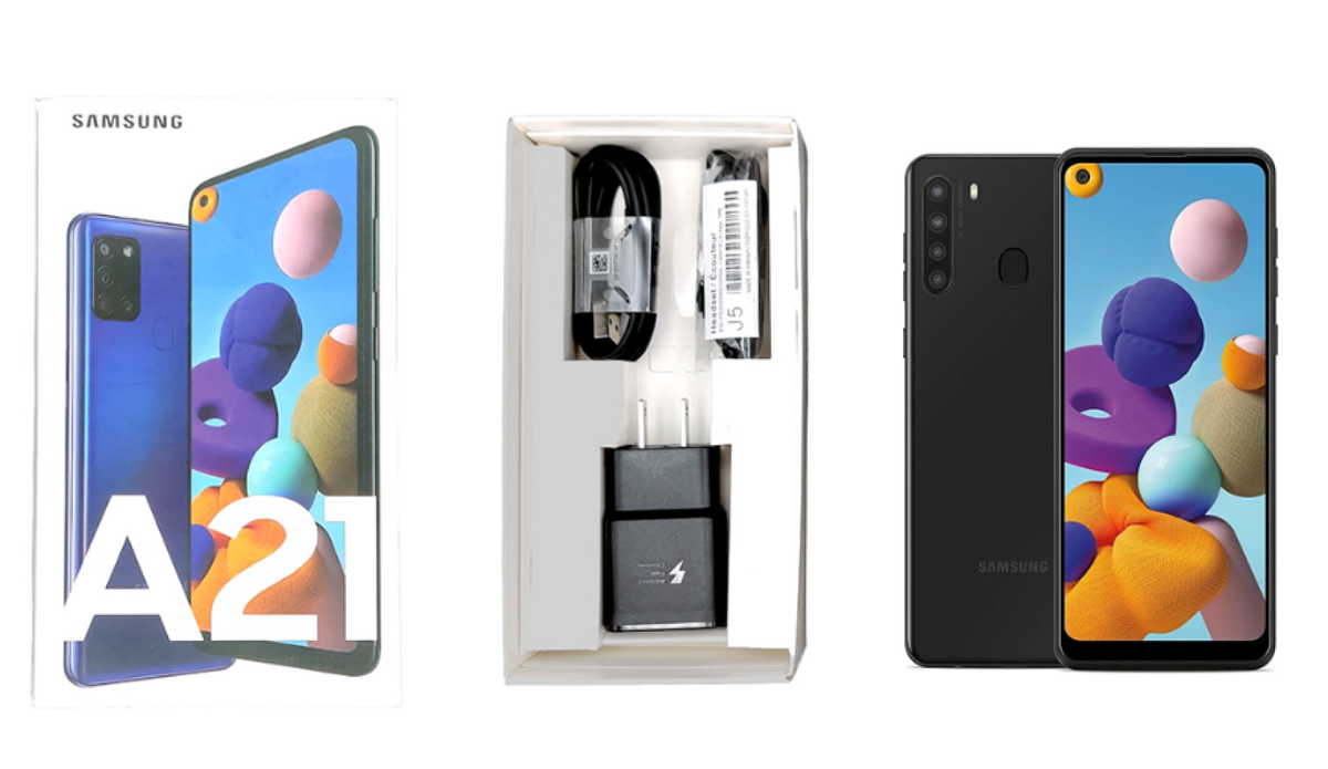SAMSUNG GALAXY A21 SM-A215U 3GB RAM/32GB Black (Unlocked) W/RETAIL
