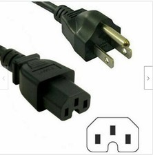 GENUINE CISCO 8' 13A NOTCHED AC Cord 4500 5505 7500  72-0770-01, CAB-9K12A-NA