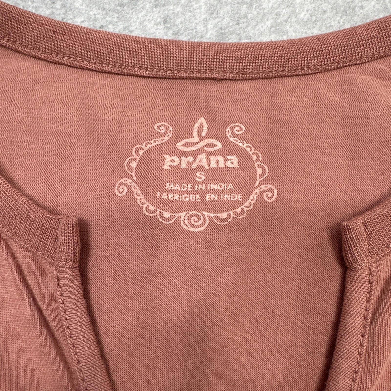 prana v neck snap cuff embroidered outdoor casual hipster shirt