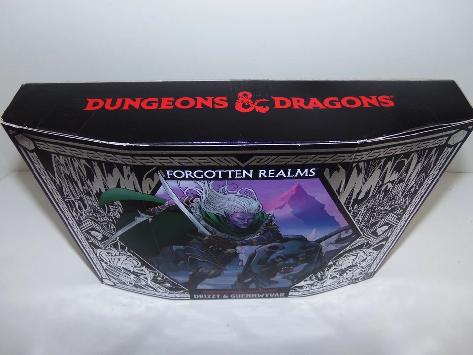 Dungeons & Dragons Forgotten Realms Drizzt Guenhwyvar Set Pulsecon Exclusive NEW - Image 3 of 4