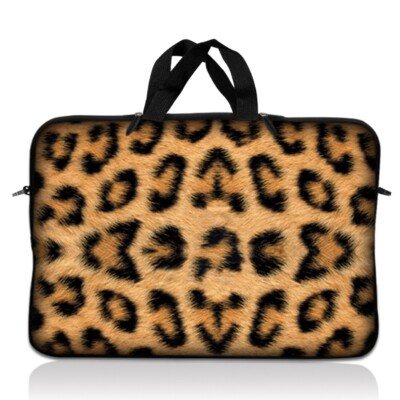 10'' 10.1'' 10.2'' 9'' 8'' Laptop Sleeve Netbook Sleeve Bag Case Cover Tablet Leopard
