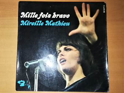 MIREILLE MATHIEU - MILLE TIMES BRAVO - Vinyl, 7'', EP, 45 RPM - V24 -