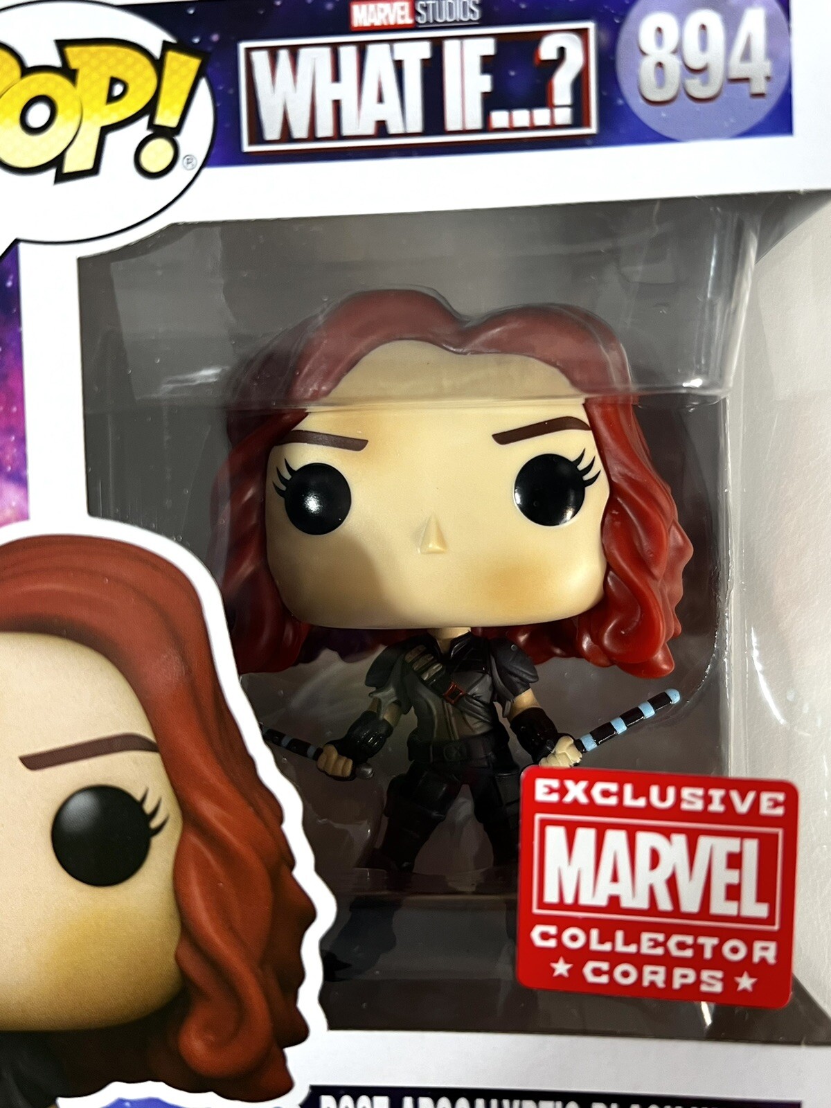 Funko Pop! Marvel What If...? PostApocalyptic Black Widow Collector Corps 894 eBay