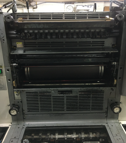 Ryobi 522HX Litho 2 colour printing machine 1998 - Picture 6 of 8