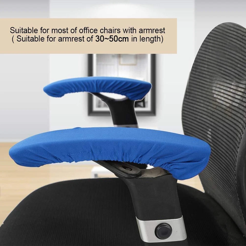 Chair Armrest Cover One Pair Elastic Extendable Office Chair... - Image 2 of 4