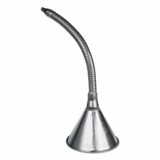 Funnel King 94460 1 Quart Galvanized Transmission Funnel Flex Spout Screen S..