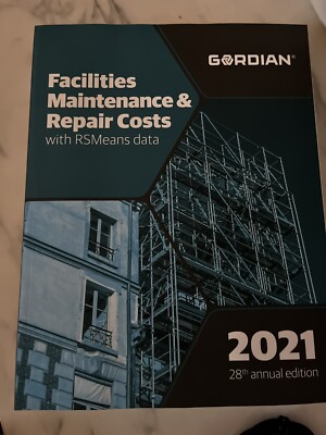 2021 Facilities Maintenance & Repair Costs with Rsmeans Data