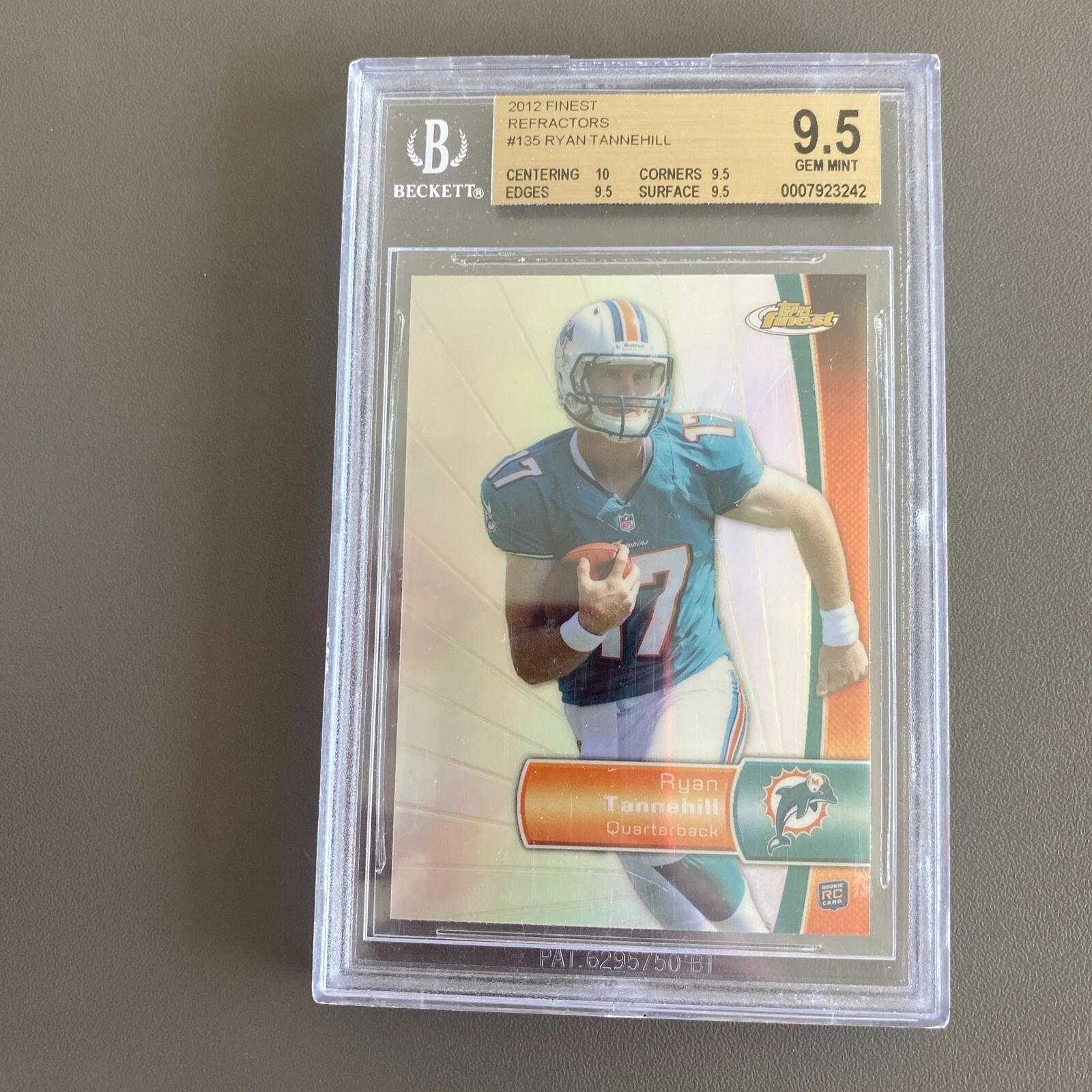 Ryan Tannehill Finest #135 Prism Refractor