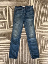 Madewell Women's 10" High Rise Skinny Skinny Blue Jeans Size 27