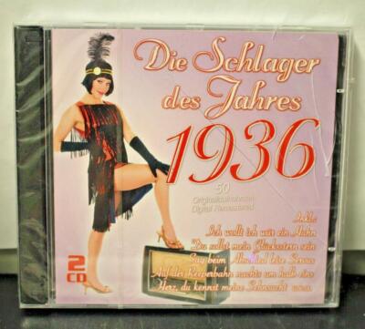 2(CD) Various Die Schlager des Jahres 1936  Brand New See Description Ships Free