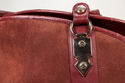 Bolso de mano grande cuero TANNER KROLLE color Burdeos - Imagen 14 de 22