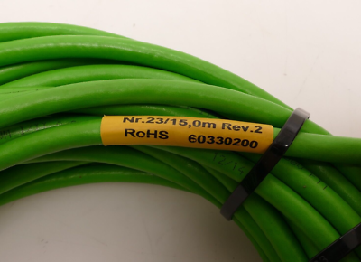 IV1.25sq 黄色 300m Encoder Kabel 4x2x0,25 E170315 AWM Style 20233 AWM I/II A/B