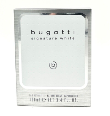 ✓ Bugatti Signature White Herren Parfum EdT Duft Eau de Toilette 100ml Neu OVP ✓
