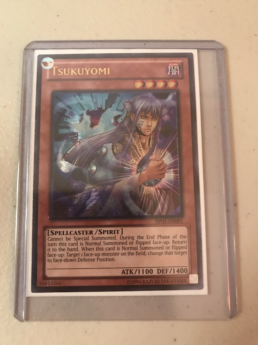Tsukuyomi Yugioh Card AP01-EN001 Ultimate Rare NM (FREE TRACKING