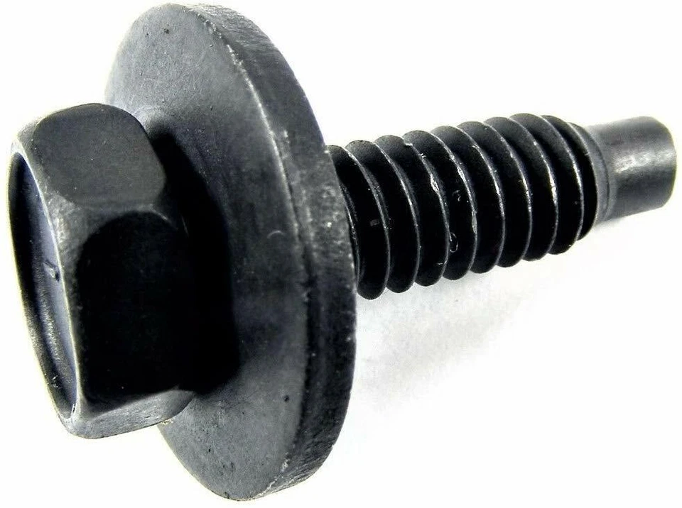 1/4" Body Bolts For Ford 1/4-20 x 15/16" 7/16" Hex 3/4" Washer (Qty-25) #78CC Foto 2 de 3