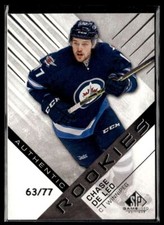 2016-17 Sp Game Used Authentic Rookies True Rookie Chase De Leo 63/77 Winnipeg