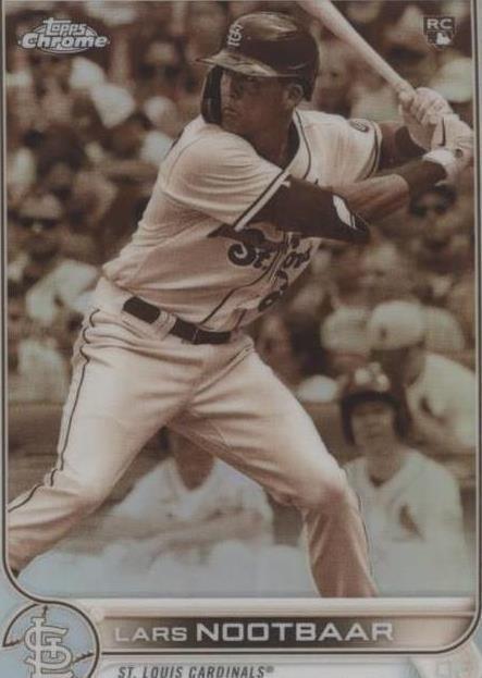 ゲームセンター・ゲームカード 2022 Topps Chrome Lars Nootbaar PSA WBC 2022 Topps Chrome #19 Lars Nootbaar Cardinals Rookie RC
