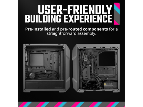 Cooler Master TD500 MAX ATX Mid-Tower Case, Custom Atmos 360 MAX AIO, GX II Gold - Picture 3 of 5