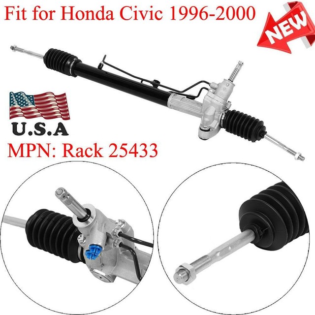 Fit for Honda Civic 1996 2000 Power Steering Rack & Pinion Assembly