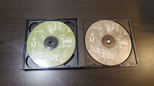 Ubisoft Tom Clancy's Splinter Cell (PC CD-Rom, 2002) With Manual 3 Disc - Picture 4 of 5