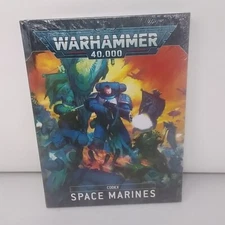 Games Workshop Warhammer 40k Codex: Space Marines 9th Edition Hardcover Book