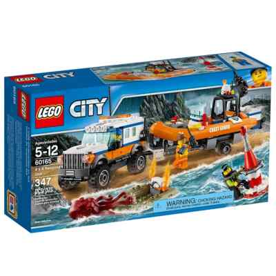Lego 4 x 4 Response Unit 60165 Town Minifigure Building Set | eBay