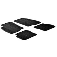 Set FußMatten Nach Maß Aus Gummi FüR Fiat Punto 3/5T 2008-2019