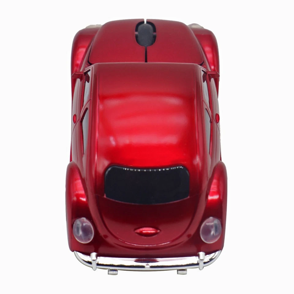 ECOiNVA Wireless Beetle Car Mouse Laptop PC Computer Desk Decor Mice for JKC - Image 4 of 4