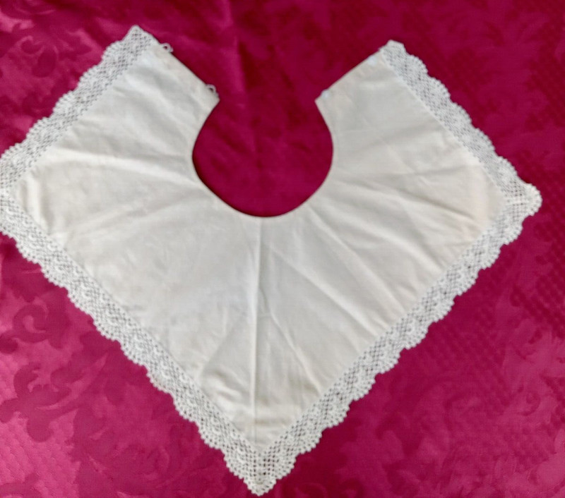Annie 65899 cotton lace collar made in china - Vintage