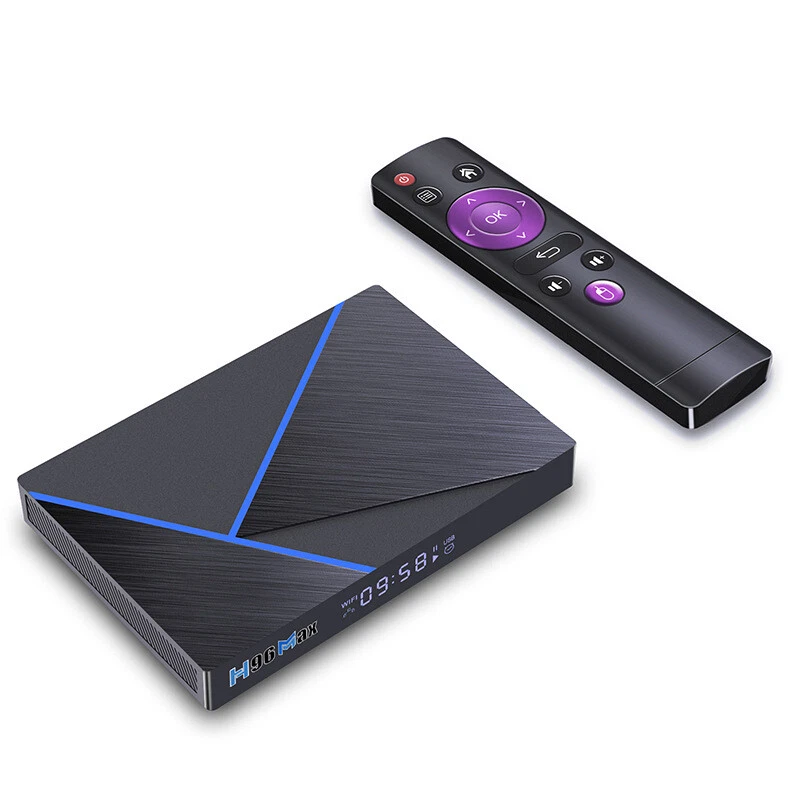 H96 Max V56 Android 12.0 TV Box RK3566 4G/8G 64G Dual Wifi 4K H.265 Media player - Image 2 of 4