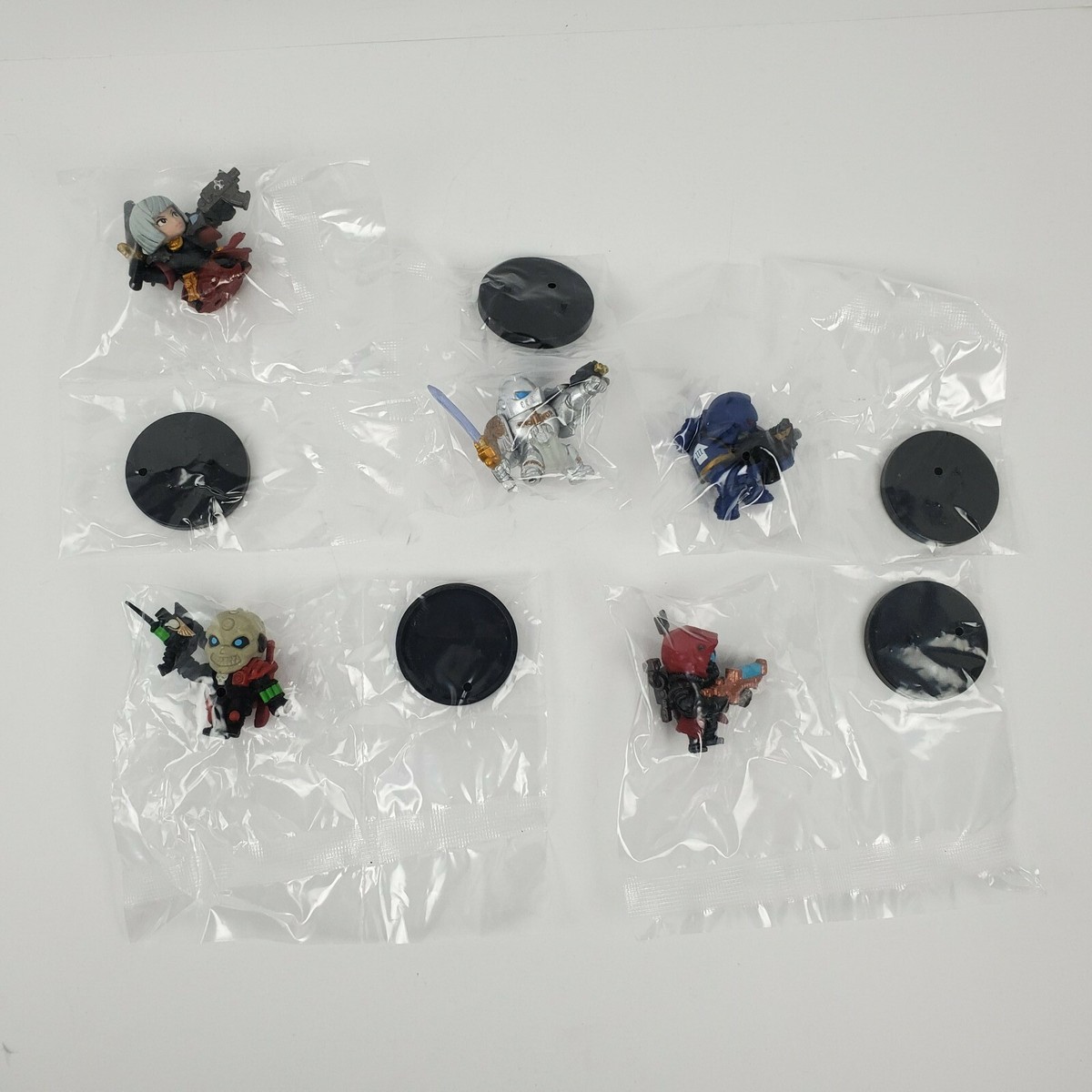 Bandai Warhammer 40K Chibi Set Marine Grey Knight Sister Skitarii