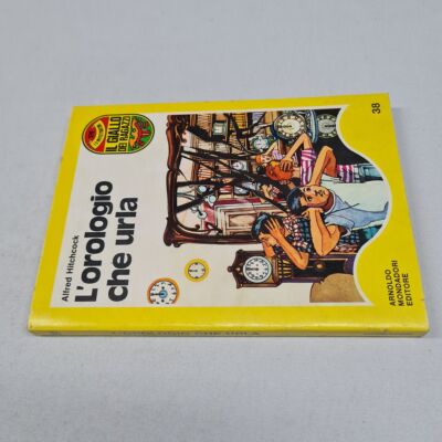 (Hitchcock) Die gelbe Mondadori-Schreiuhr der Jungen 38