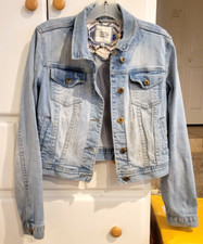 Girls I Love H81 Los Angeles CA. Premium Denim Jean Trucker Jacket Size Large