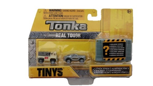 TONKA TINY BUILT TO LAST BLAST AND DASH QUARRY CAR CRUSH ESCAPE PLAYSET VEHICLES - Picture 7 of 38