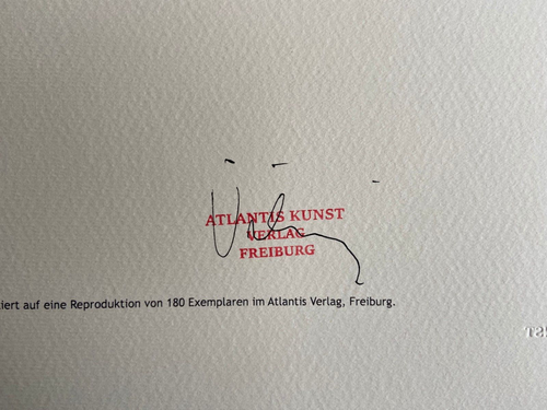 Jean-Michel Basquiat Lithographie COA Originale Signée Et Numérotée Au Crayon - Zdjęcie 10 z 10