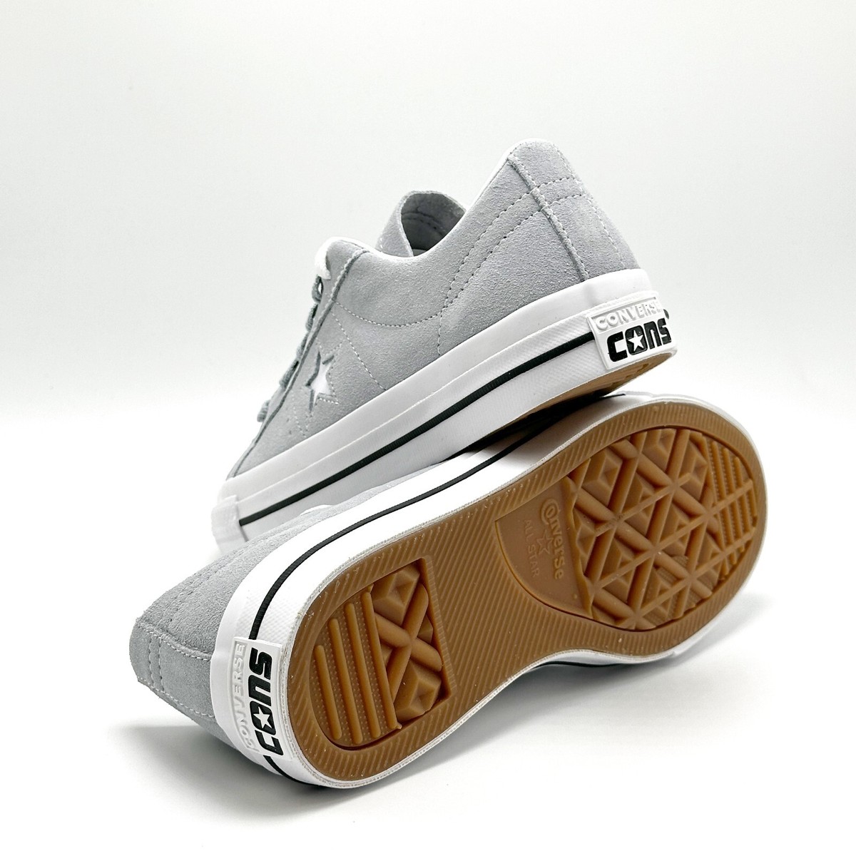 *NEW* Unisex Converse One Star‎ Pro Skateboard Shoes Wolf Gray ?? No Box!! NEW* Unisex Converse One Star Pro Skateboard Shoes (A06889C  main image 3