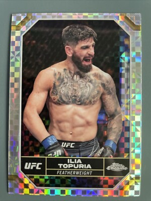マカチェフ トプリア 2024 UFC Topps Chrome ILIA TOPURIA #77 xfractor | eBay