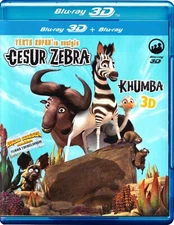 Khumba / Anthony Silverston 3-D BLU-RAY Region Free "Made in Turkey"