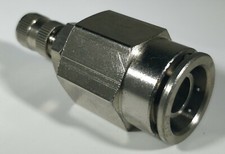 Schrader Air Ride Suspension Bag Inflation Fill Valve Push To Connect 12 Tube