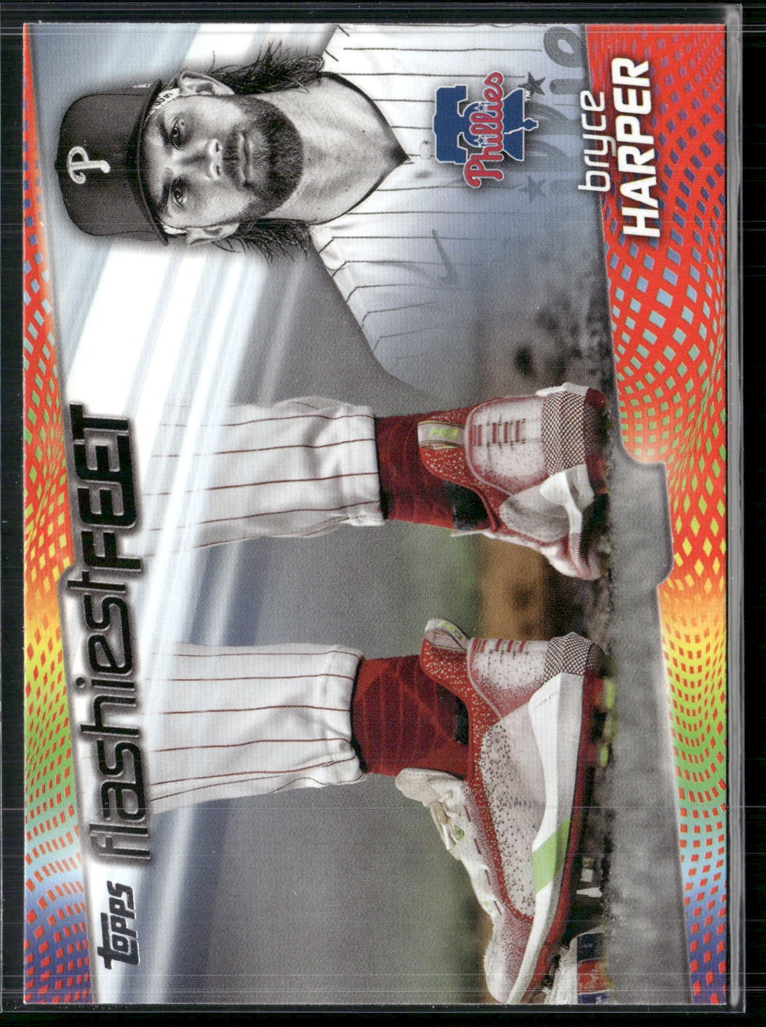 2022 Topps #FF-2 Bryce Harper Flashiest Feet
