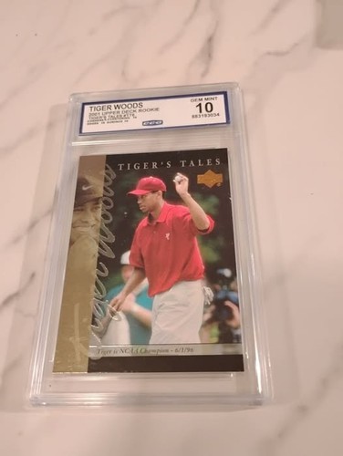 TIGER WOODS 2001 UPPER DECK ROOKIE PRICE REDUCED! ON SALE!