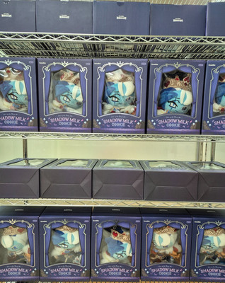 New - 26 Cookie run Shadow Milk Cookie Plush TCG Tournament No Tariffs In US