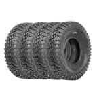 Set of 4 SunF UTV Tires 35x10-15 35x10x15 35-10-15 10PR All Trail Tubeless A066