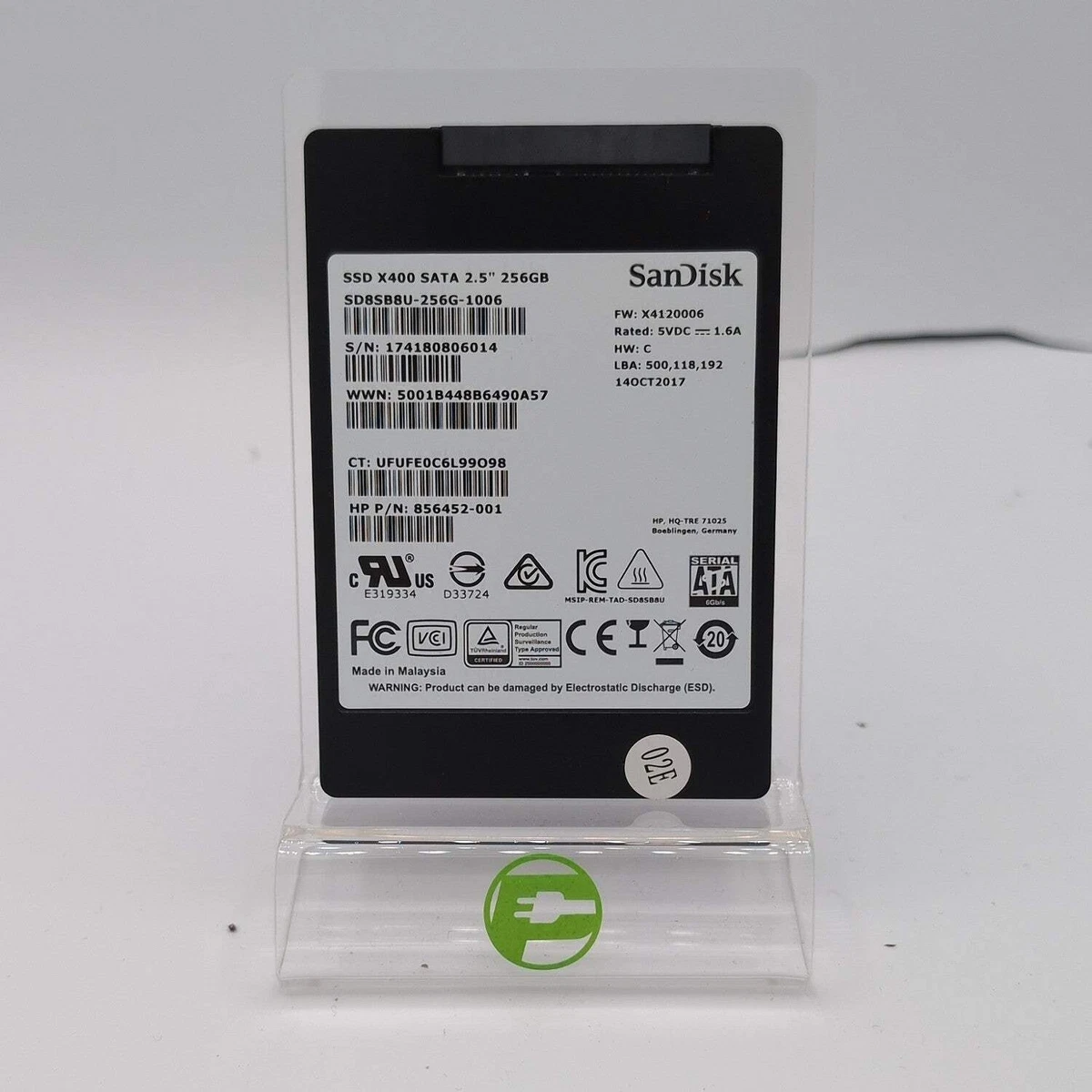 SanDisk 256 GB Solid State Drives for sale | eBay