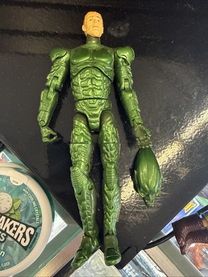 TOYBIZ MARVEL SPIDERMAN MOVIE SUPER POSEABLE GREEN GOBLIN 6  FIGURE W/ Helmet!